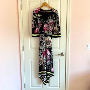 I.N.C. NWT black floral dress